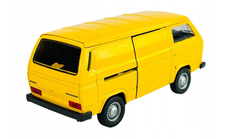 Welly Volkswagen T3 Van 1:34 žlutý